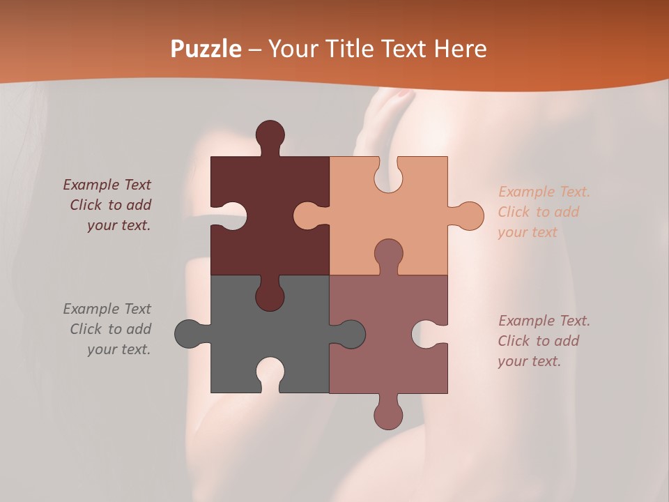 Long Sexy Fashion PowerPoint Template