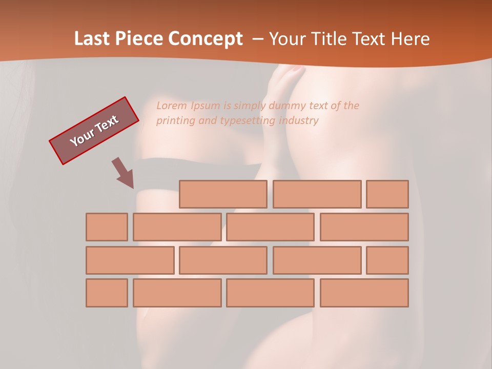 Long Sexy Fashion PowerPoint Template