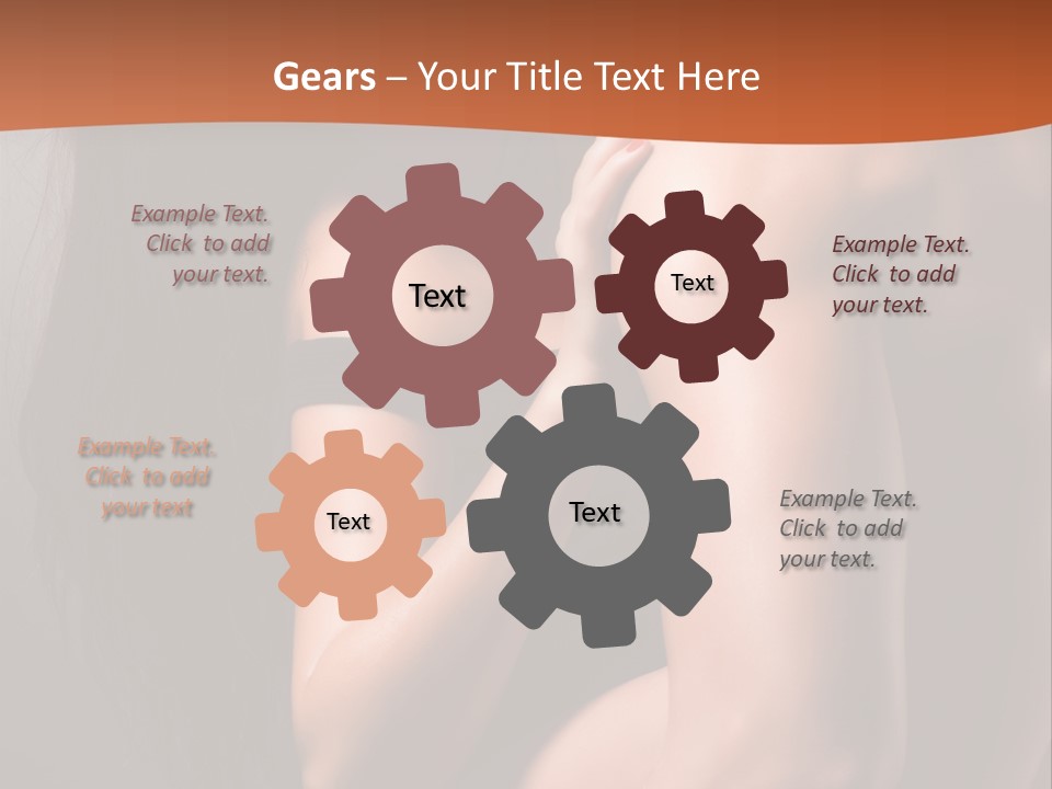 Long Sexy Fashion PowerPoint Template