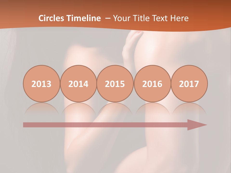 Long Sexy Fashion PowerPoint Template