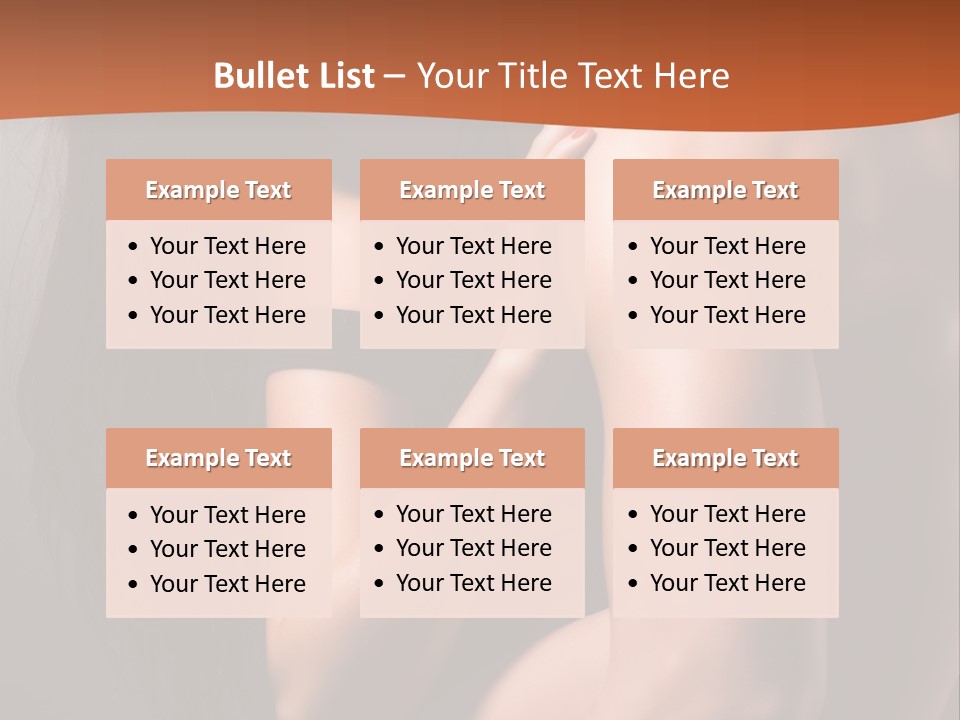 Long Sexy Fashion PowerPoint Template