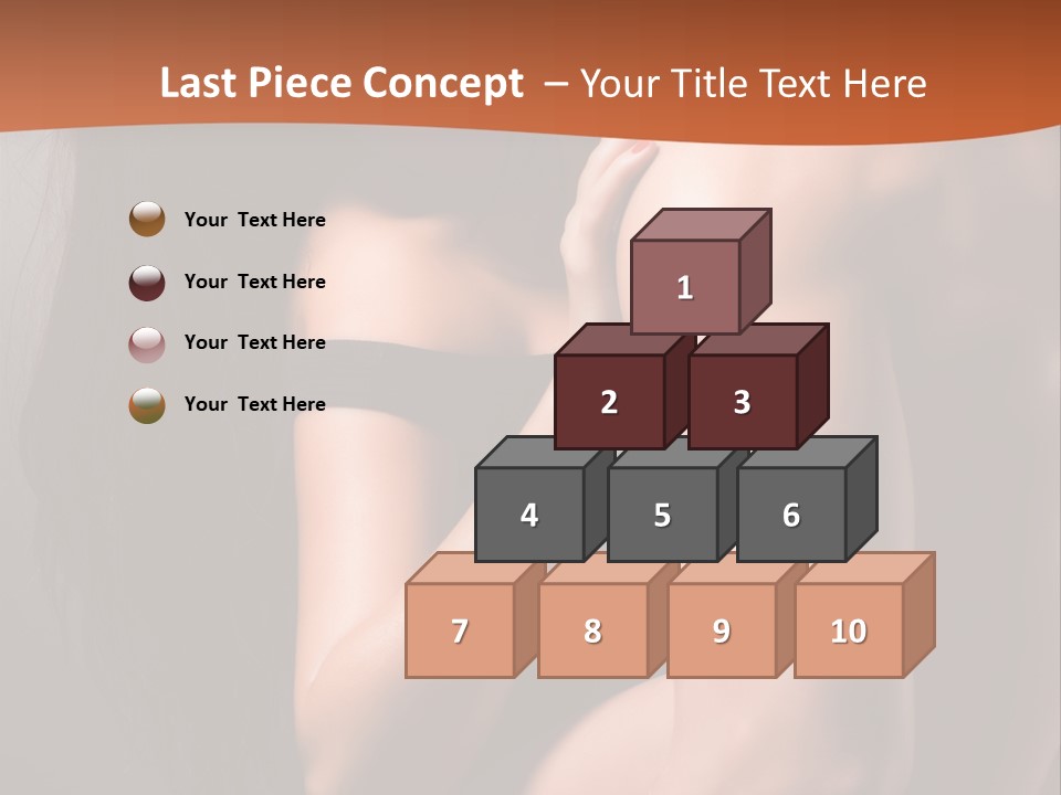 Long Sexy Fashion PowerPoint Template