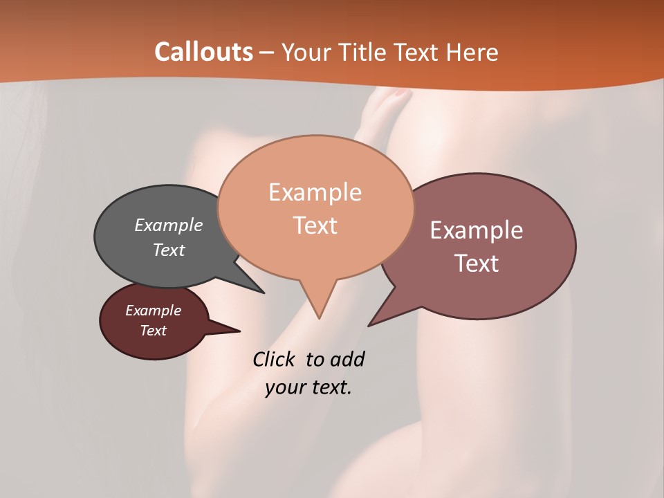 Long Sexy Fashion PowerPoint Template