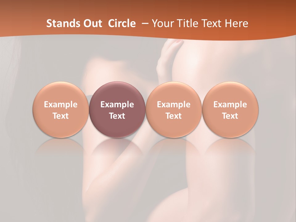 Long Sexy Fashion PowerPoint Template