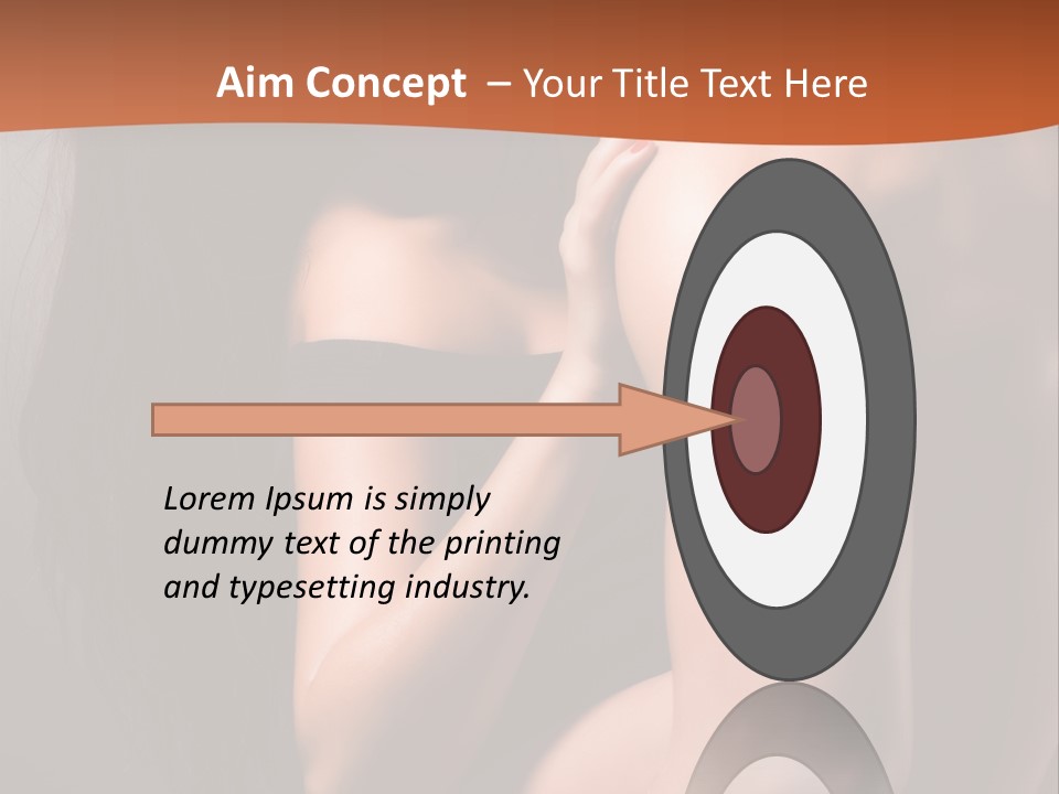 Long Sexy Fashion PowerPoint Template