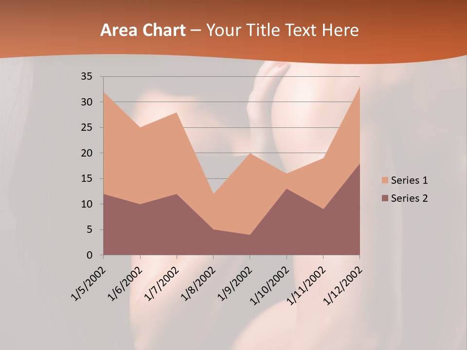 Long Sexy Fashion PowerPoint Template