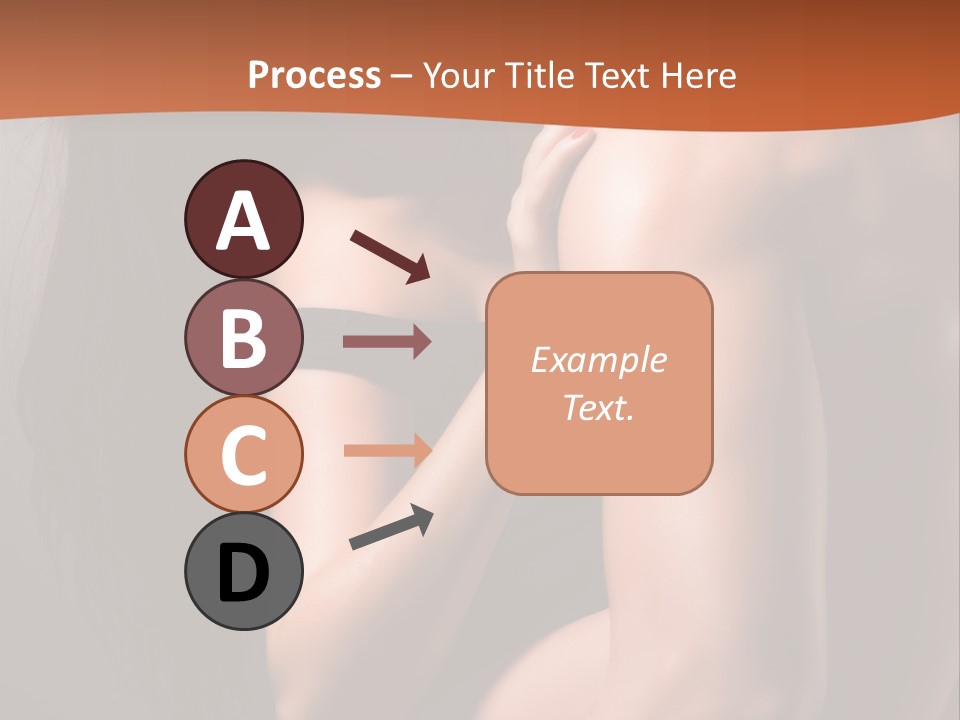 Long Sexy Fashion PowerPoint Template