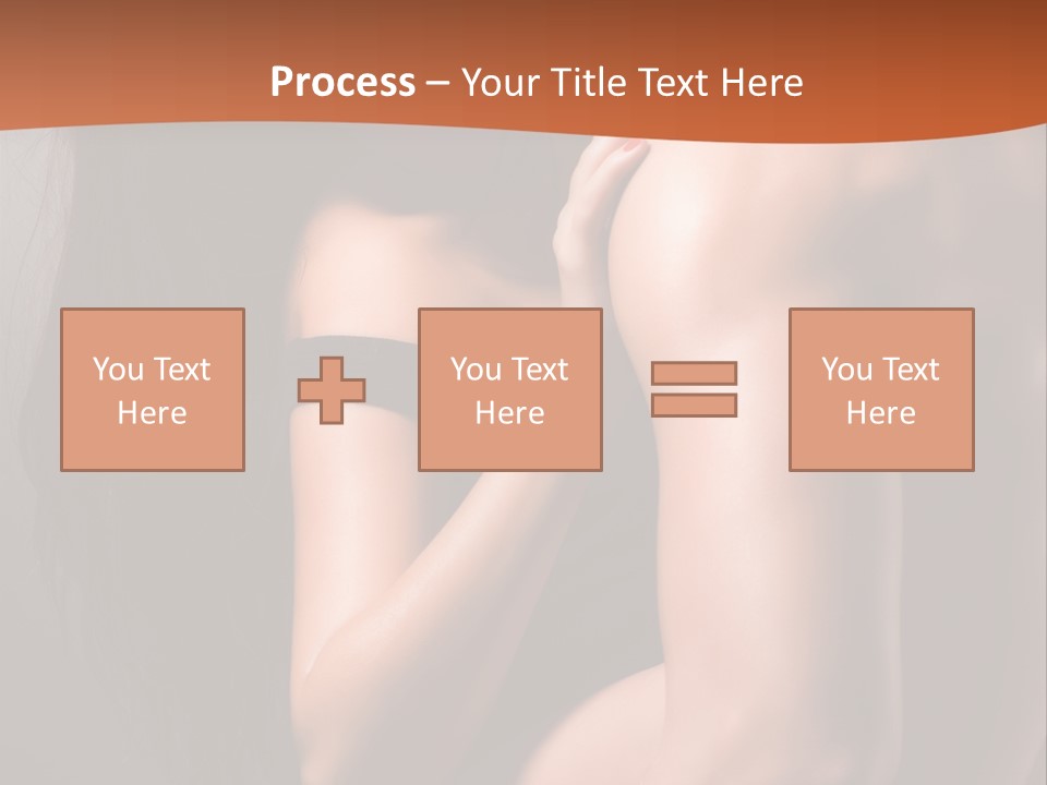 Long Sexy Fashion PowerPoint Template