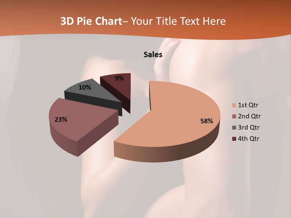 Long Sexy Fashion PowerPoint Template