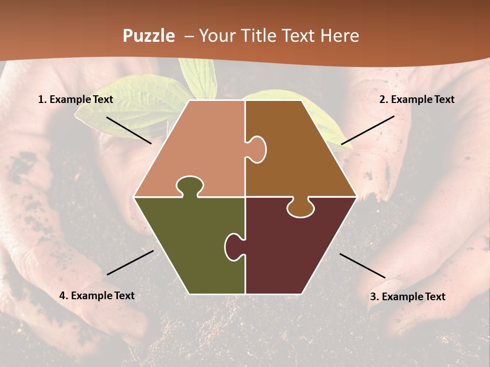 Carrying Care Life PowerPoint Template