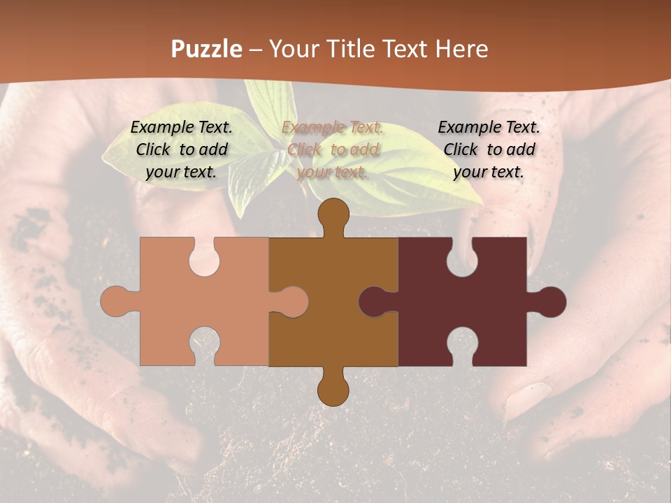 Carrying Care Life PowerPoint Template