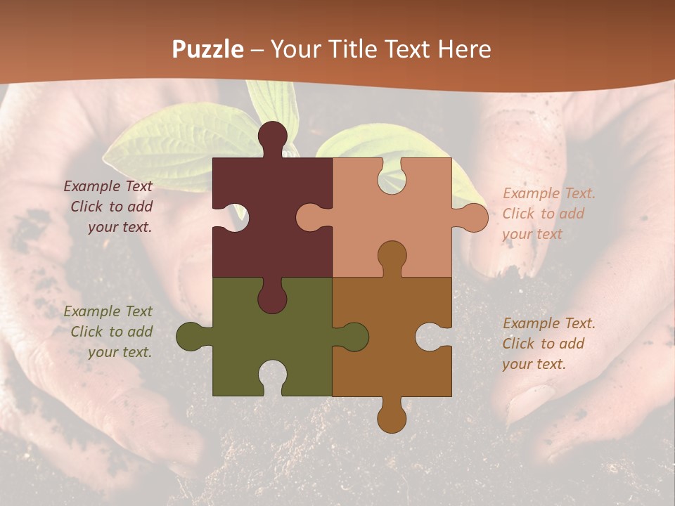 Carrying Care Life PowerPoint Template