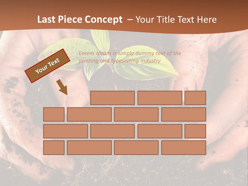 Carrying Care Life PowerPoint Template
