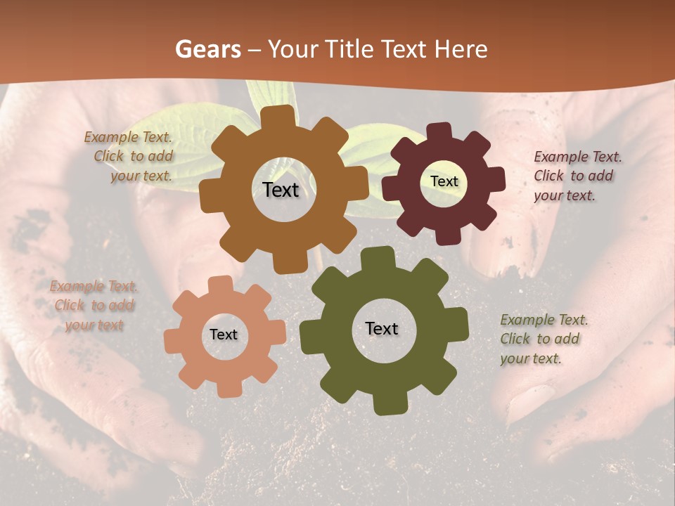 Carrying Care Life PowerPoint Template