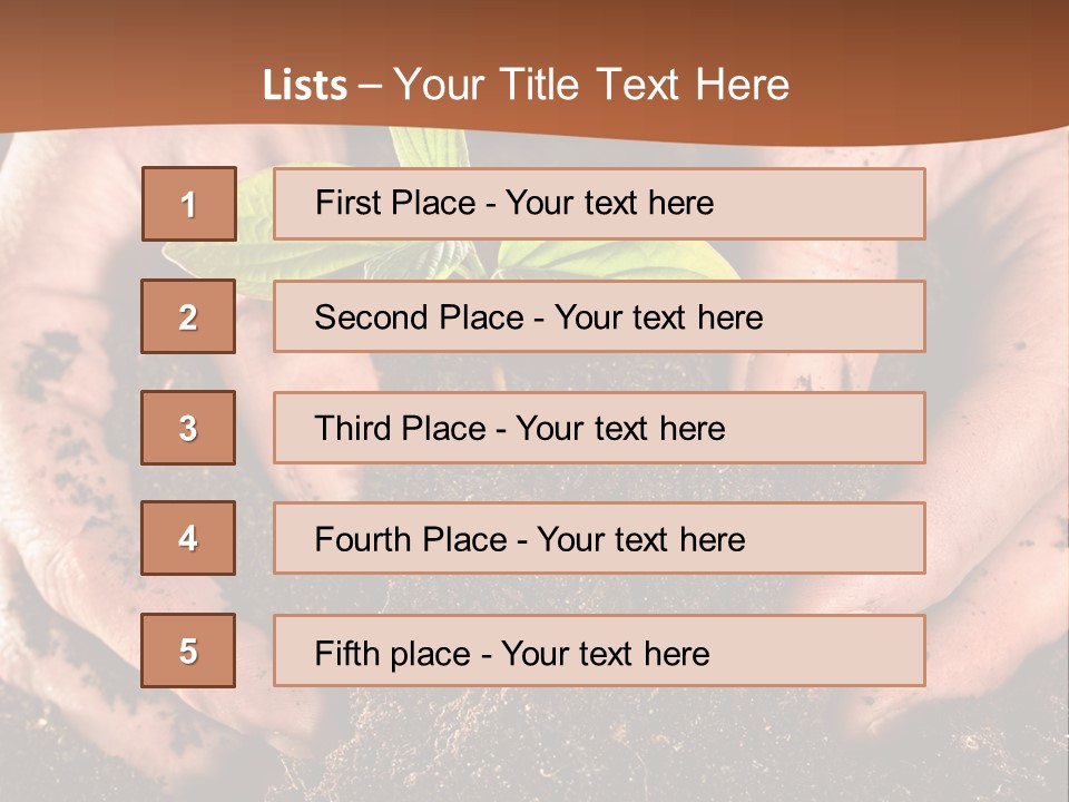Carrying Care Life PowerPoint Template