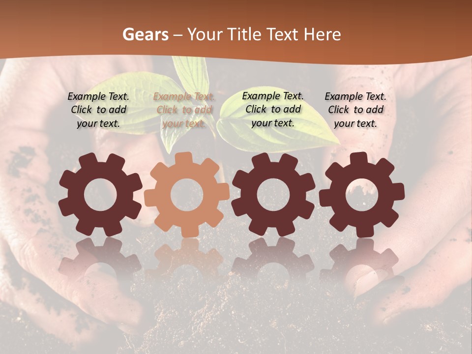 Carrying Care Life PowerPoint Template