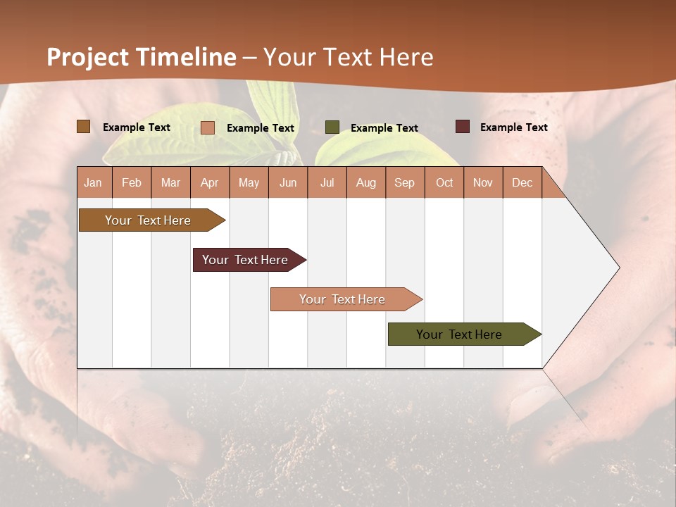 Carrying Care Life PowerPoint Template