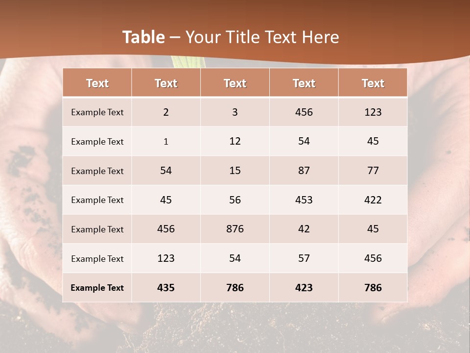 Carrying Care Life PowerPoint Template