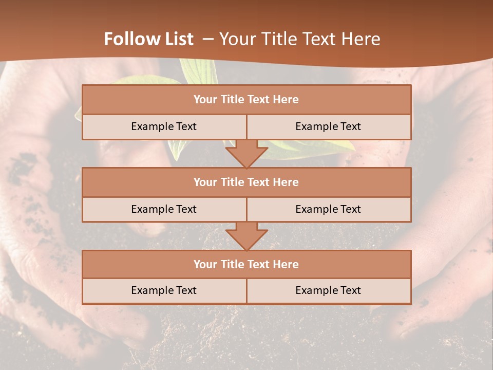 Carrying Care Life PowerPoint Template