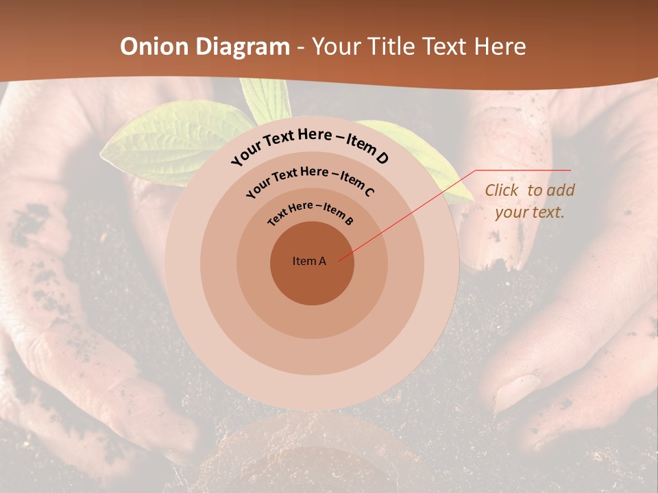 Carrying Care Life PowerPoint Template