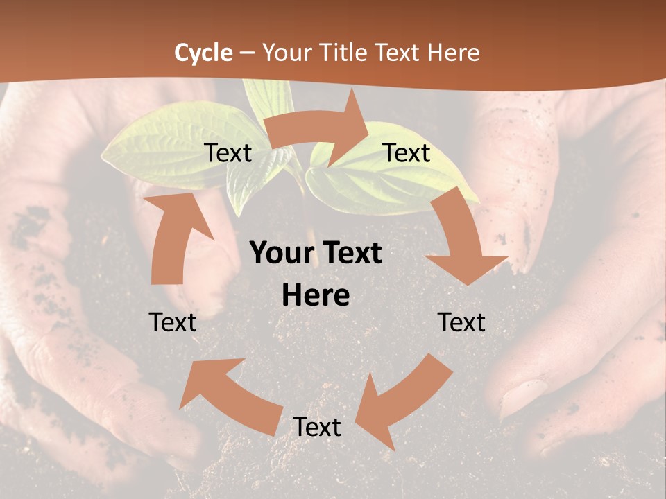 Carrying Care Life PowerPoint Template