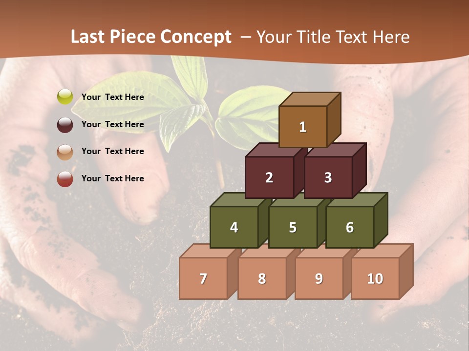 Carrying Care Life PowerPoint Template