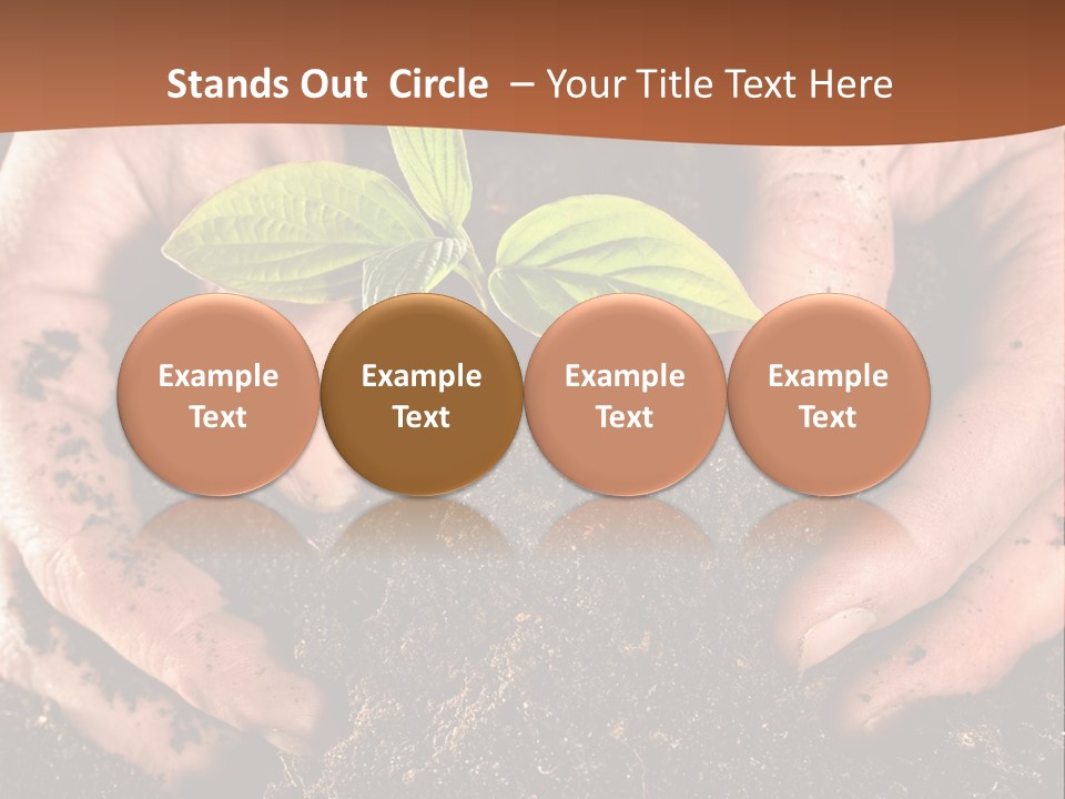 Carrying Care Life PowerPoint Template