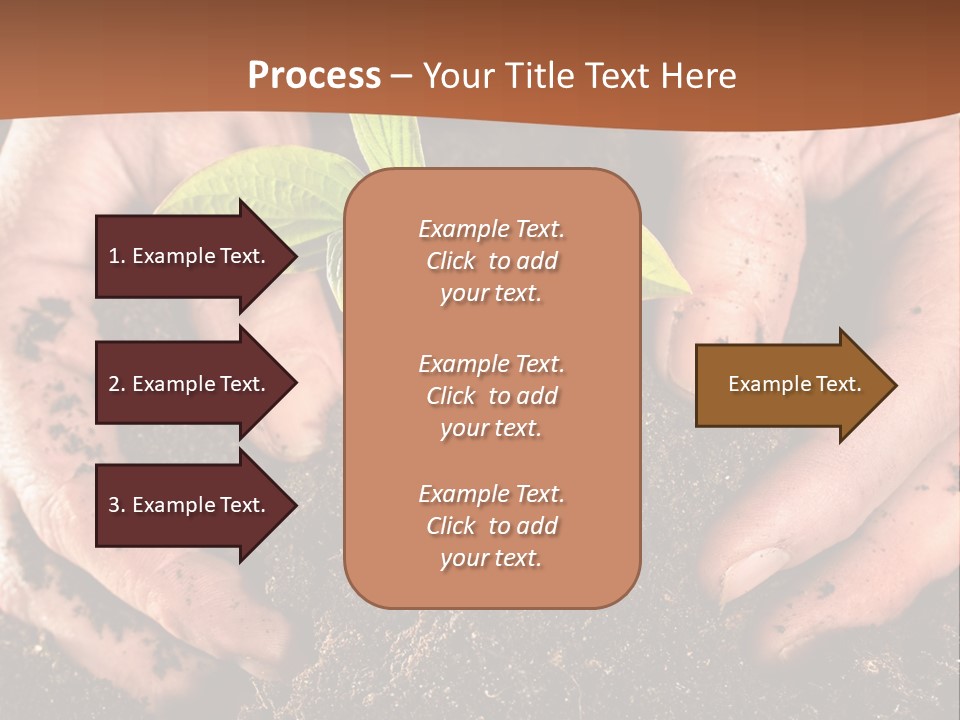Carrying Care Life PowerPoint Template