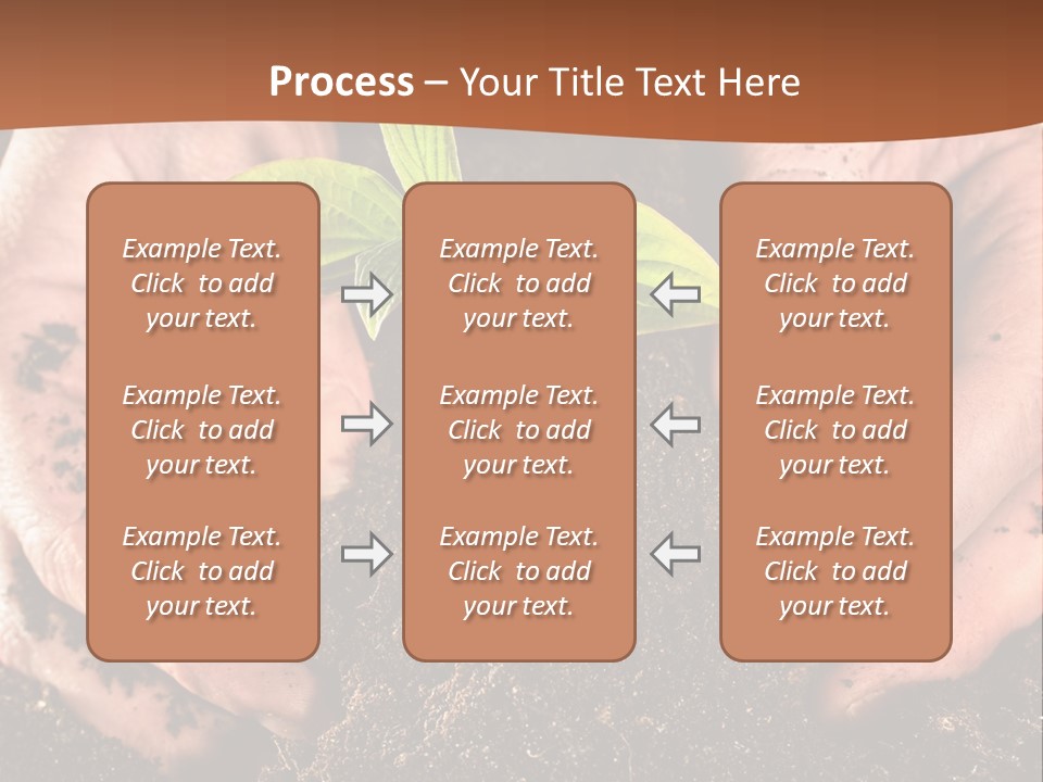 Carrying Care Life PowerPoint Template