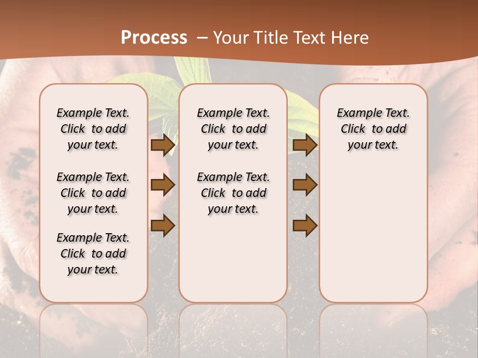 Carrying Care Life PowerPoint Template