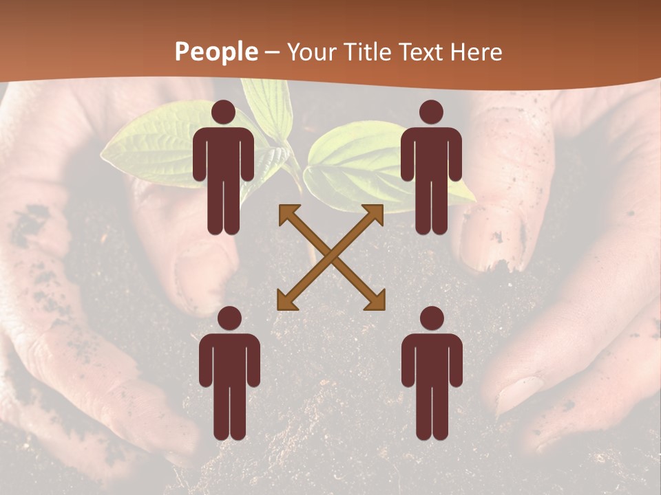 Carrying Care Life PowerPoint Template