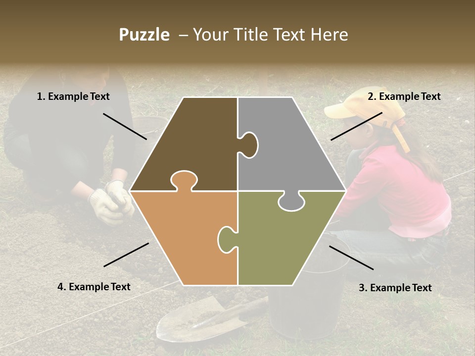 Work Plant Vegetable PowerPoint Template
