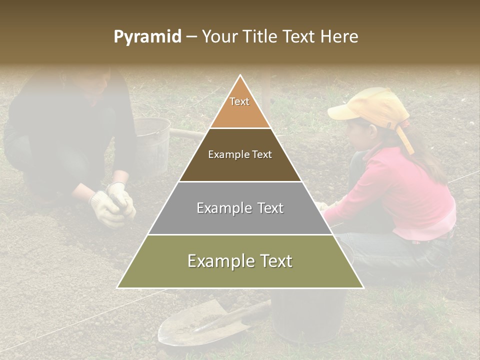 Work Plant Vegetable PowerPoint Template