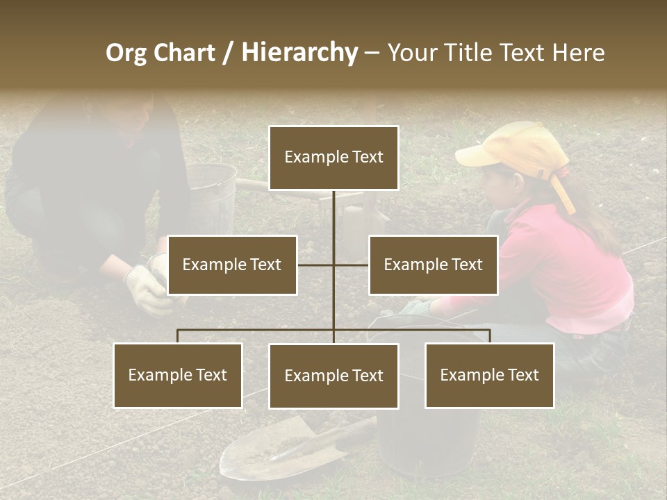 Work Plant Vegetable PowerPoint Template