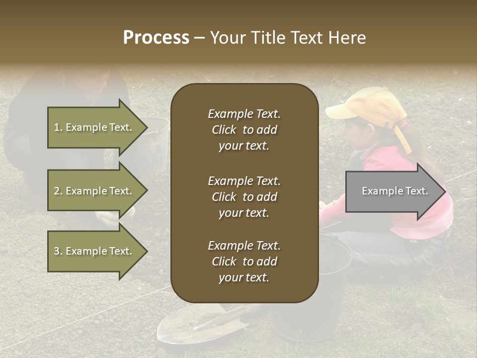 Work Plant Vegetable PowerPoint Template