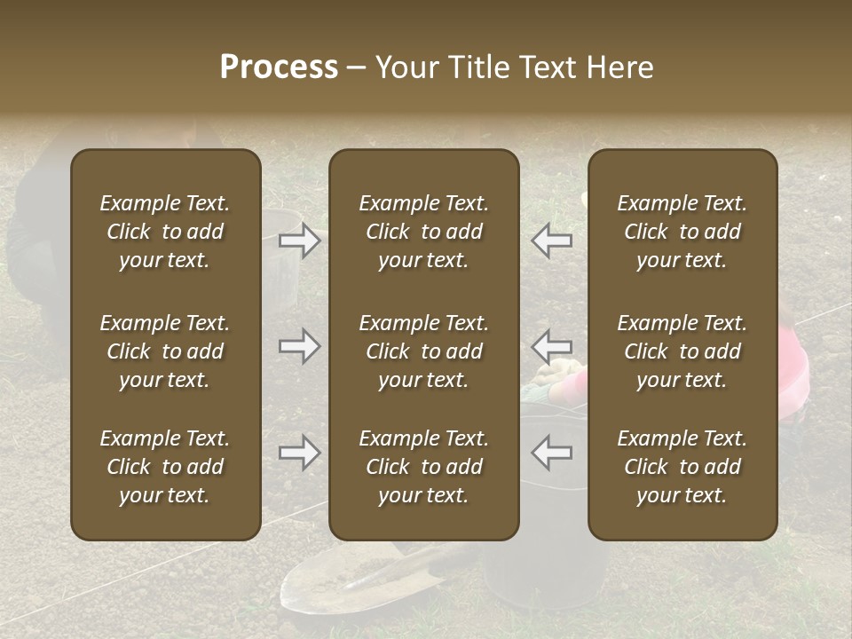 Work Plant Vegetable PowerPoint Template