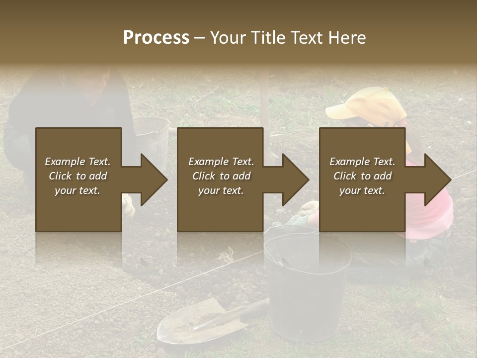 Work Plant Vegetable PowerPoint Template