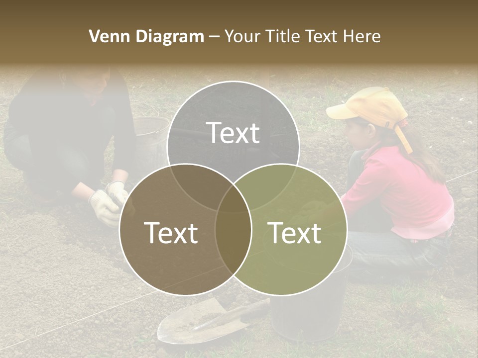 Work Plant Vegetable PowerPoint Template