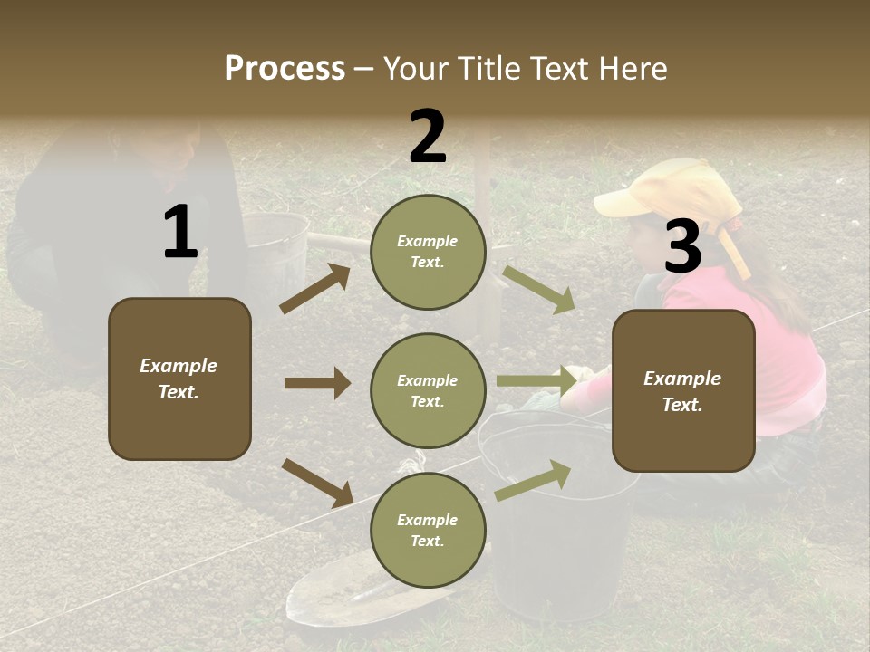Work Plant Vegetable PowerPoint Template