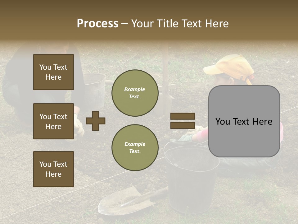 Work Plant Vegetable PowerPoint Template