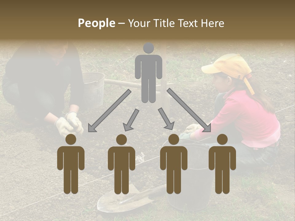 Work Plant Vegetable PowerPoint Template