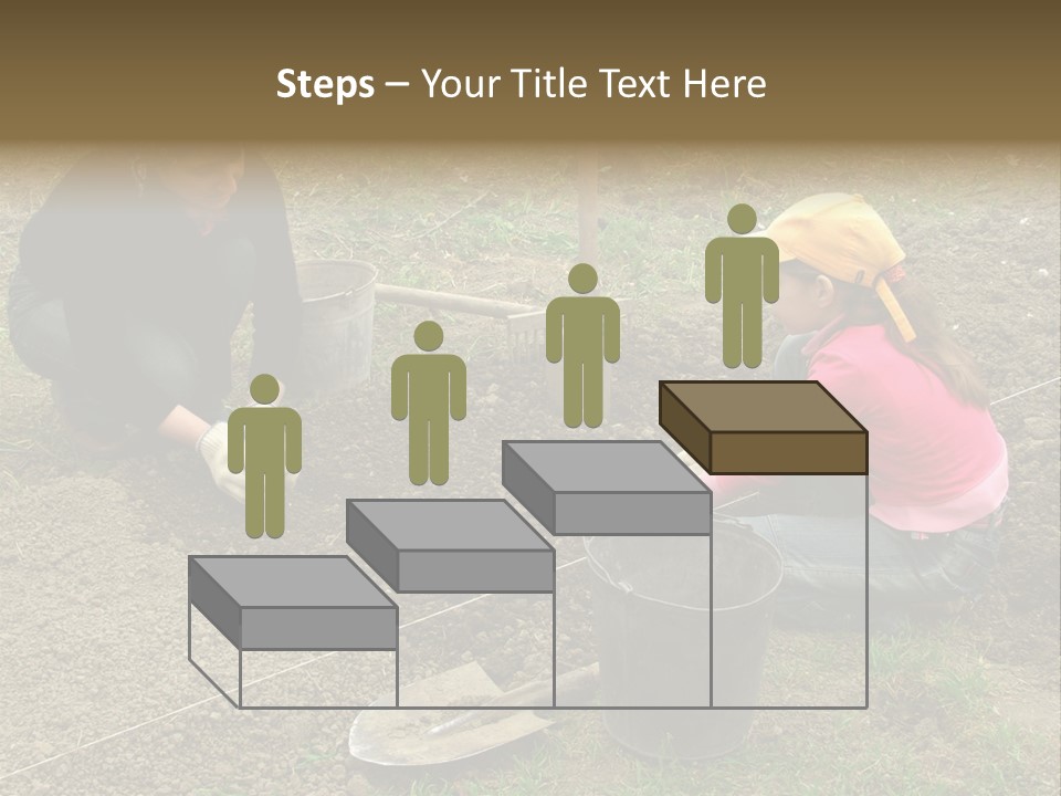 Work Plant Vegetable PowerPoint Template