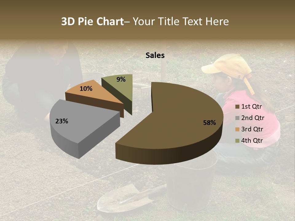 Work Plant Vegetable PowerPoint Template
