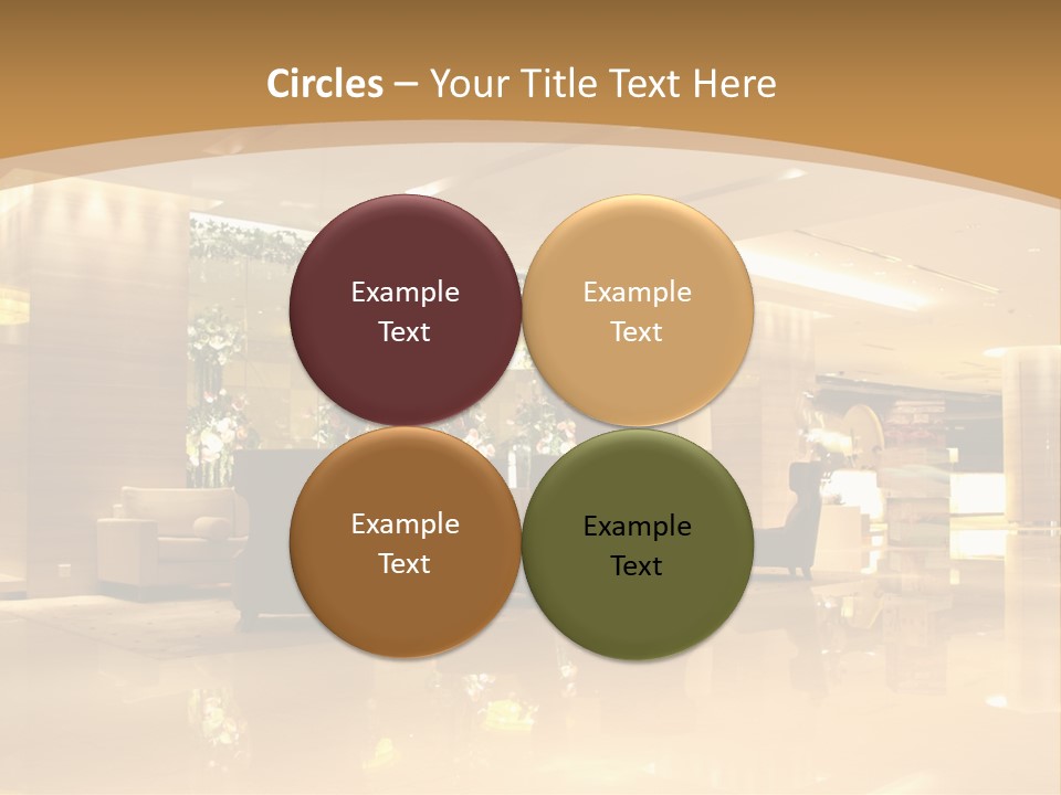 Company Seat Contemporary PowerPoint Template