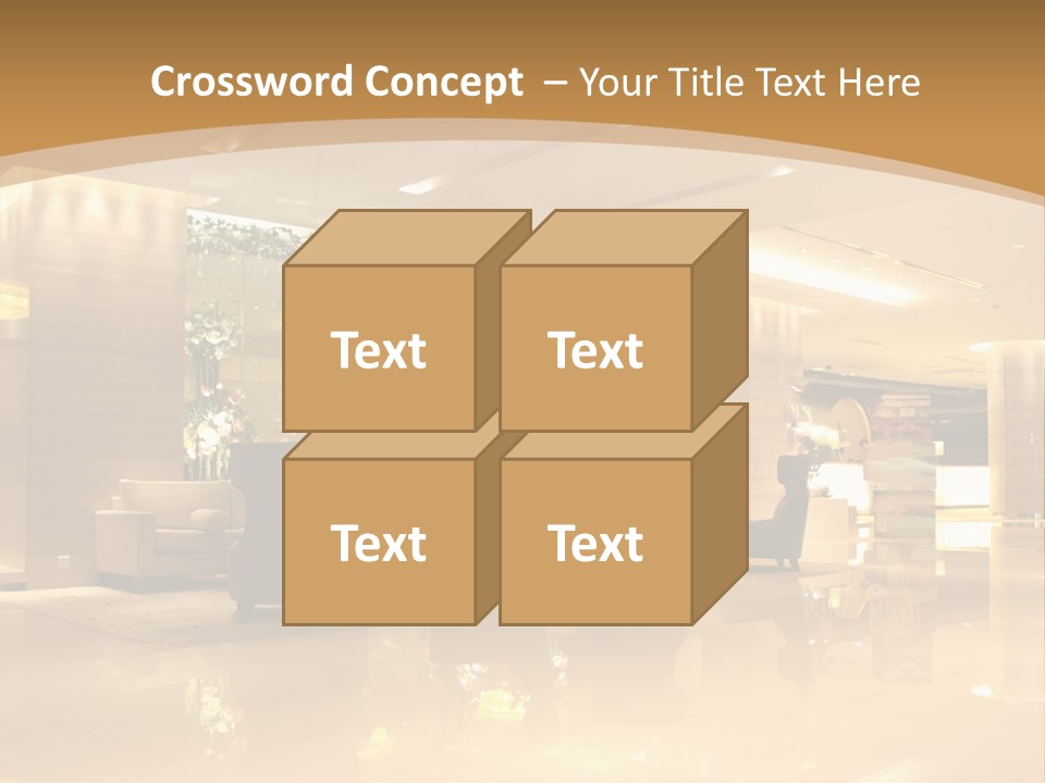 Company Seat Contemporary PowerPoint Template