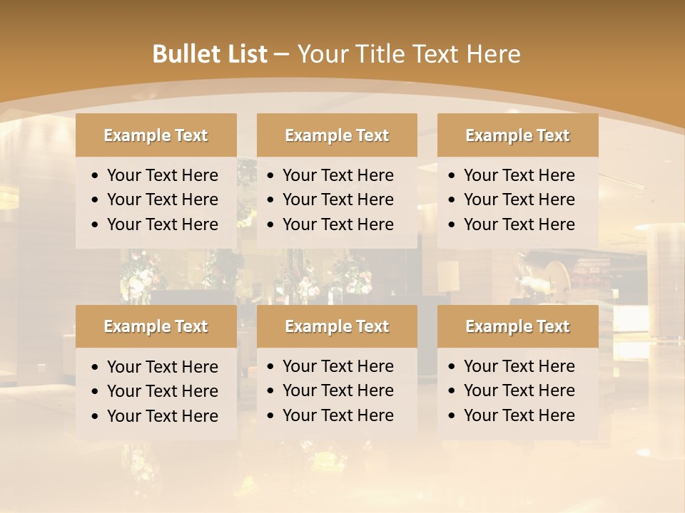 Company Seat Contemporary PowerPoint Template