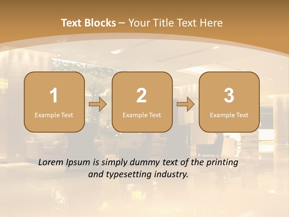 Company Seat Contemporary PowerPoint Template