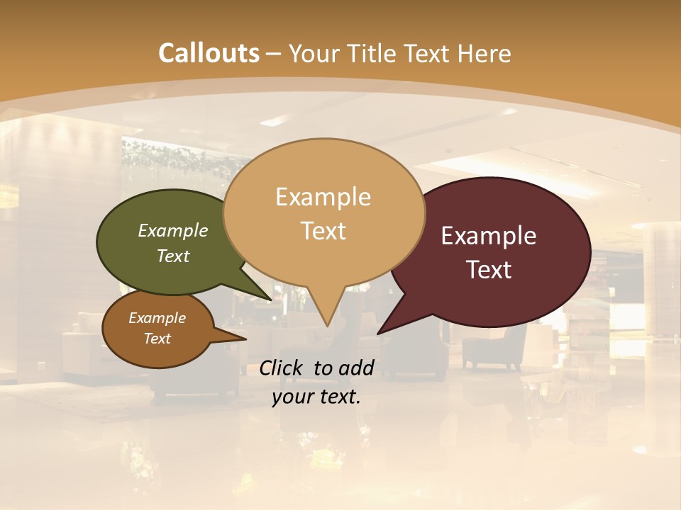 Company Seat Contemporary PowerPoint Template