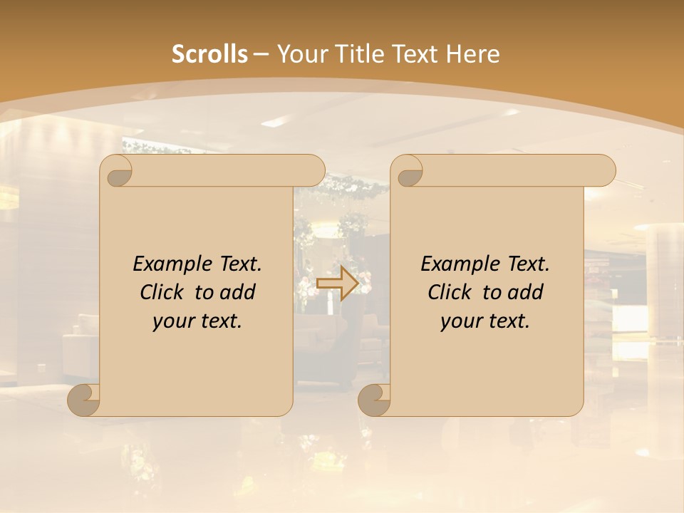 Company Seat Contemporary PowerPoint Template