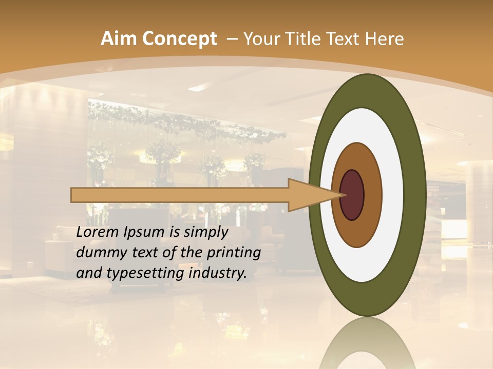 Company Seat Contemporary PowerPoint Template